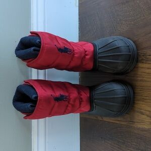 Polo Ralph Lauren Kids Winter Boots, size 8